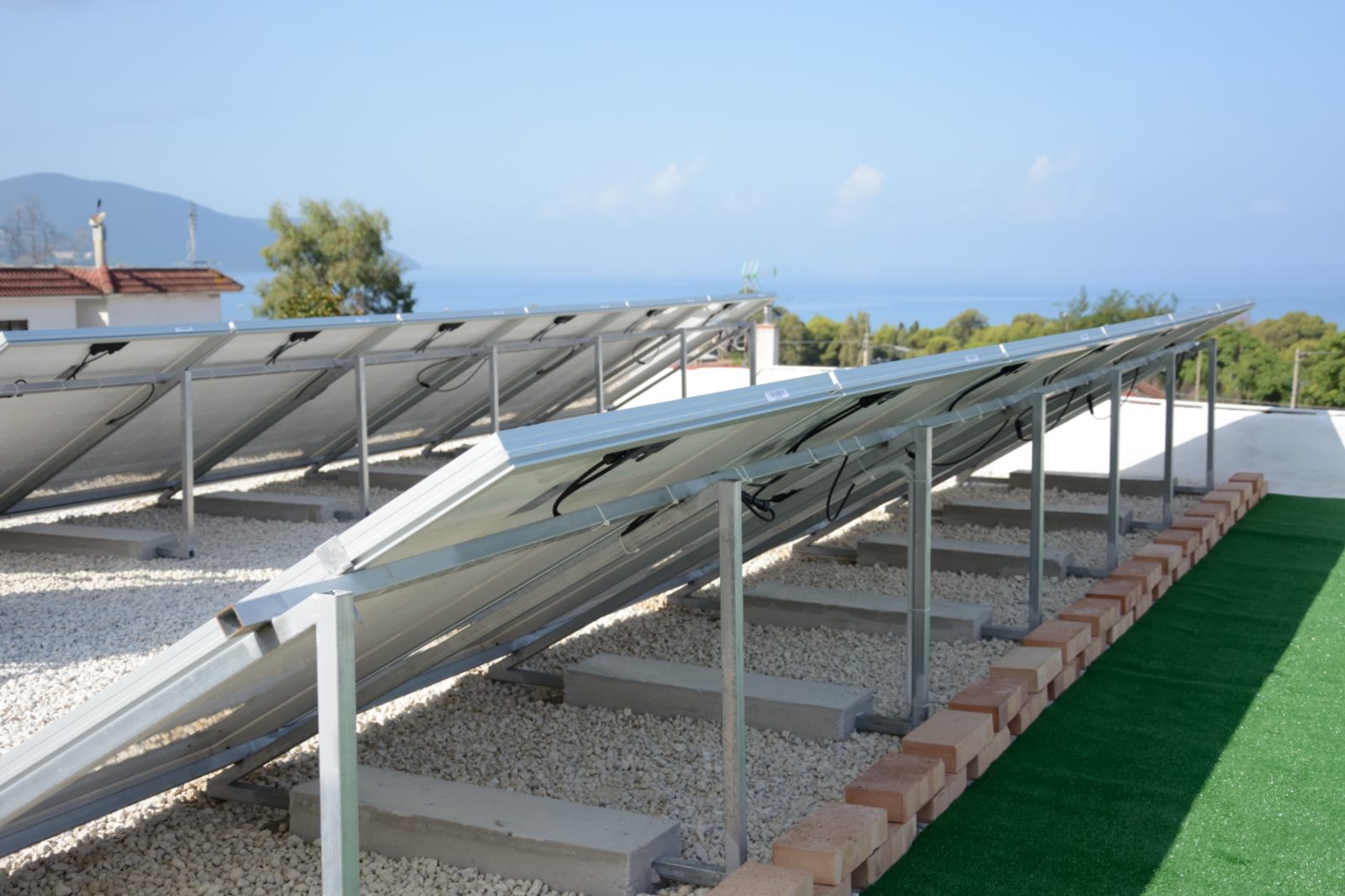 Impianto fotovoltaico progettato nel Cilento nel comune di Agropoli (SA)