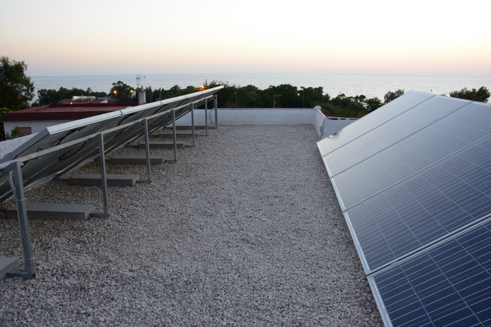 Impianto fotovoltaico progettato nel Cilento nel comune di Agropoli (SA)